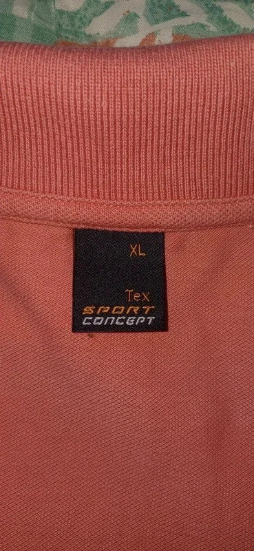 Tex polo in maat XL in kleur koraal – photo 6
